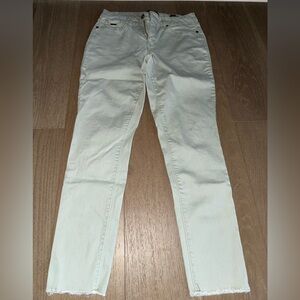 Nine West Women's Light Cream Skinny Jeans